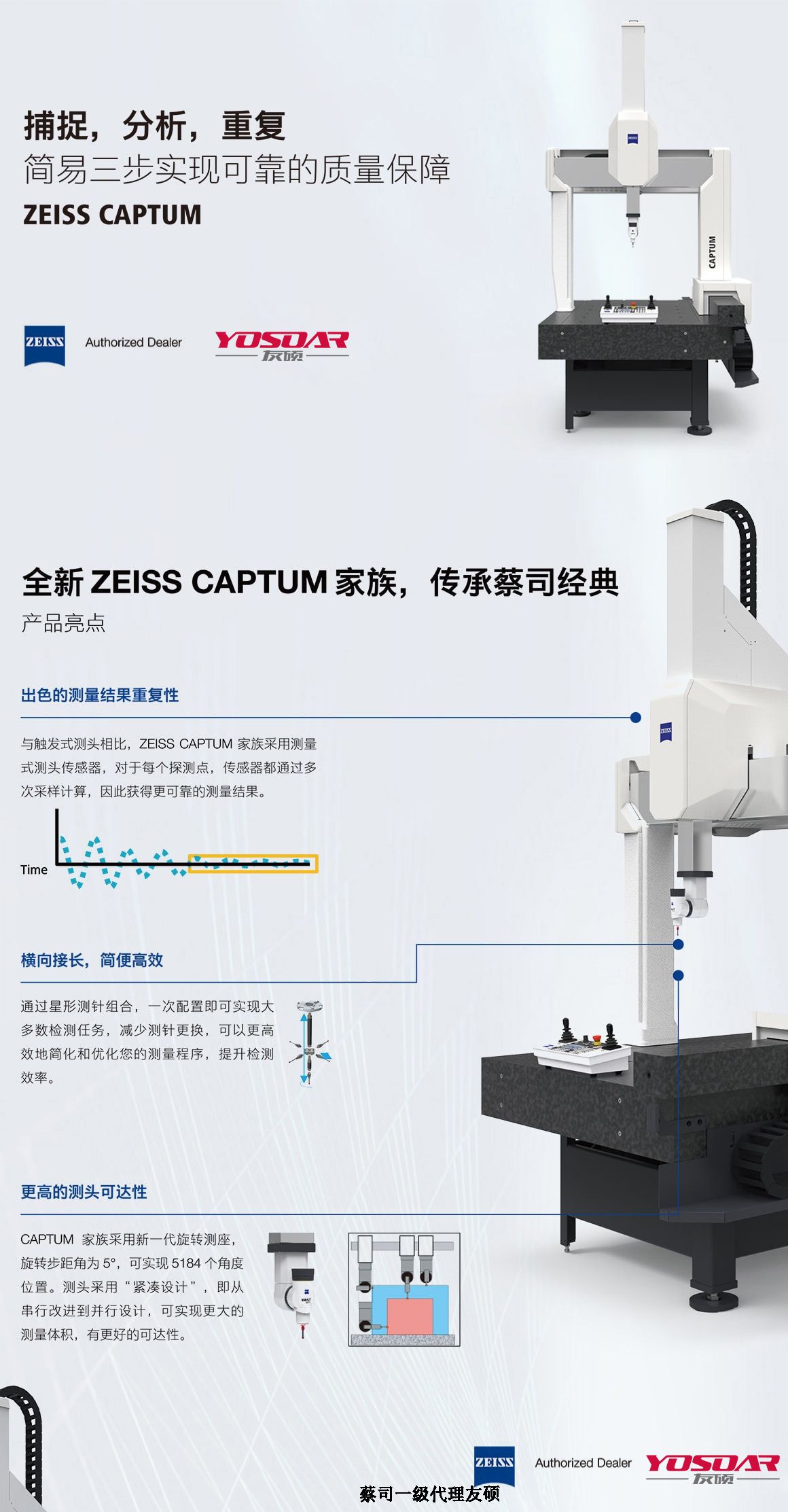江津蔡司三坐标CAPTUM